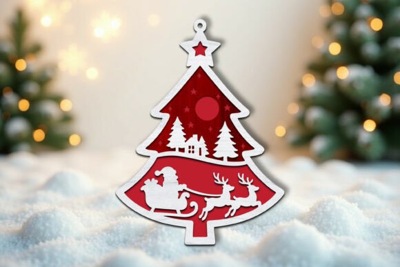 Paquete de adornos para árbol de Navidad - Imagen 11