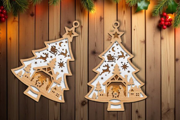 Paquete de adornos para árbol de Navidad - Imagen 14
