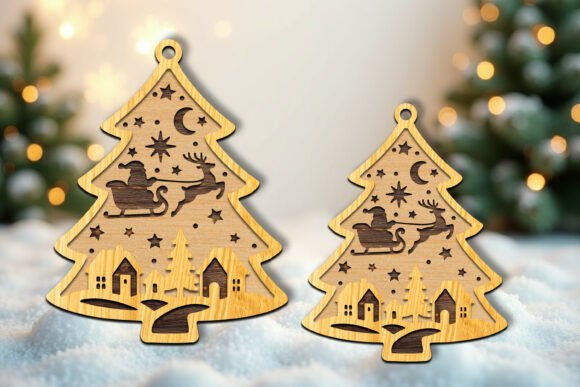 Paquete de adornos para árbol de Navidad - Imagen 15