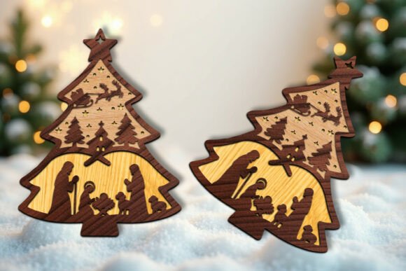 Paquete de adornos para árbol de Navidad - Imagen 16