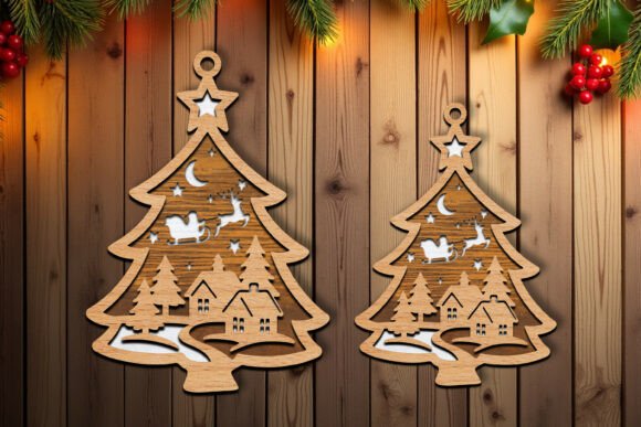 Paquete de adornos para árbol de Navidad - Imagen 17
