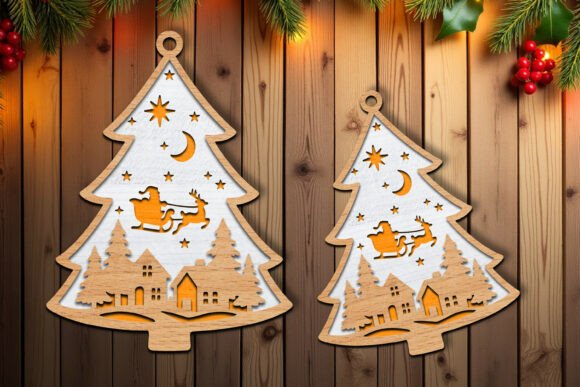 Paquete de adornos para árbol de Navidad - Imagen 20