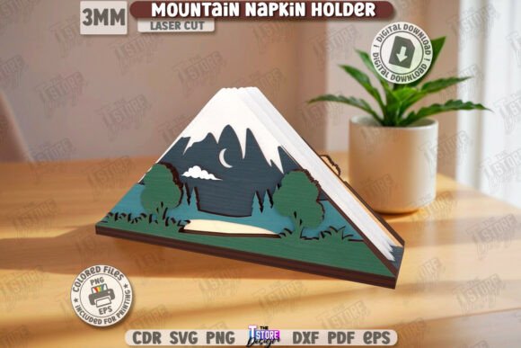 Paquete de servilleteros de montaña - Imagen 2