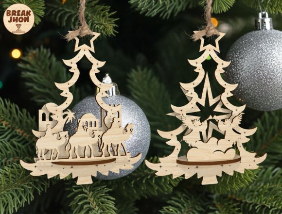 Adorno navideño de la Natividad - Imagen 4