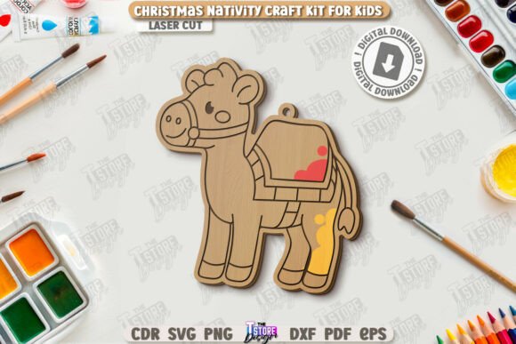 Adornos de Natividad Pintables - Imagen 3