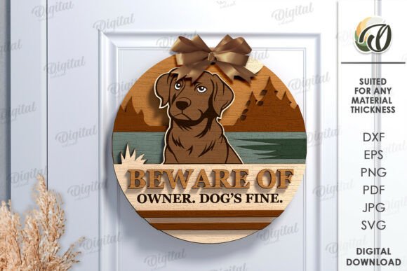 Paquete de letreros redondos para mascotas - Imagen 5