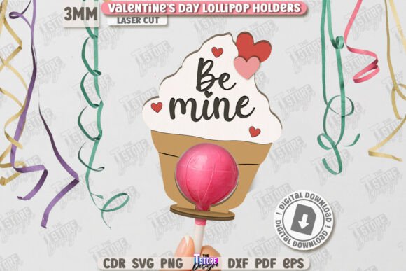 Paquete de porta piruletas para San Valentín - Imagen 10
