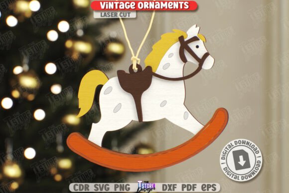 Lote de adornos navideños vintage - Imagen 4