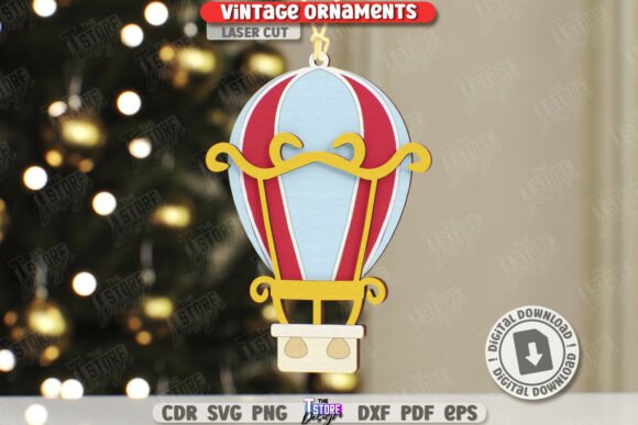 Lote de adornos navideños vintage - Imagen 5