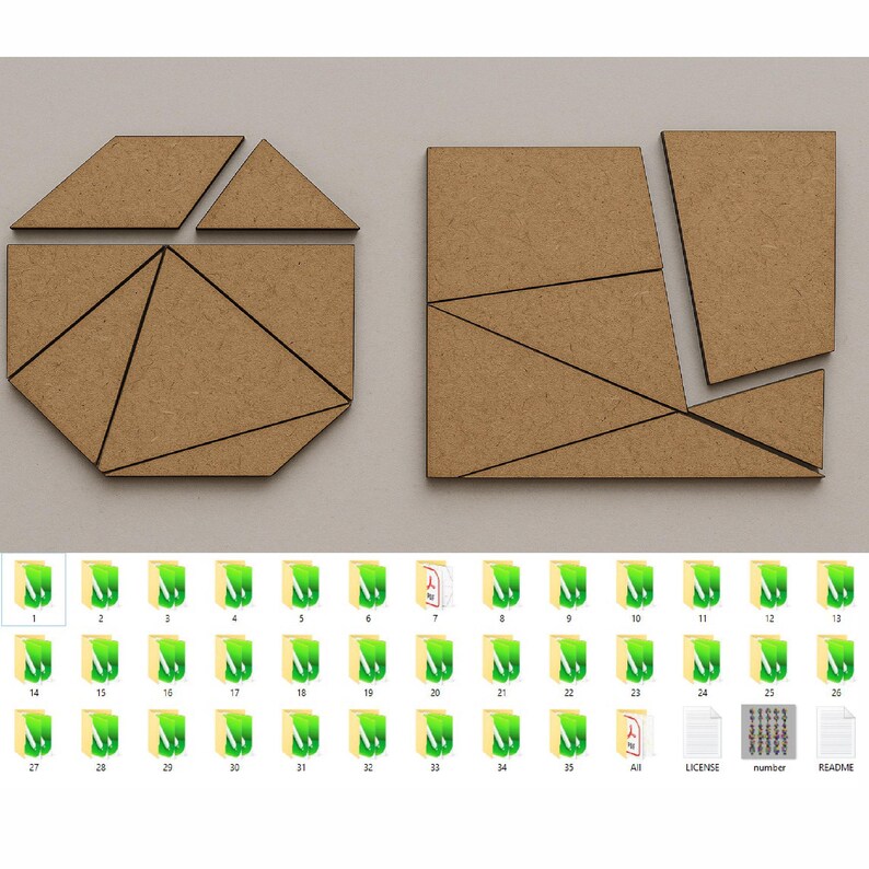 35 diseños de juegos de tangram - Imagen 2