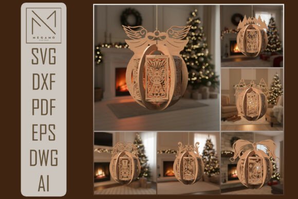 Conjunto de farolillos navideños - Imagen 2