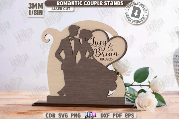Juego de figuras de parejas románticas - Imagen 2
