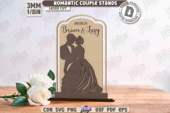 Juego de figuras de parejas románticas - Imagen 3