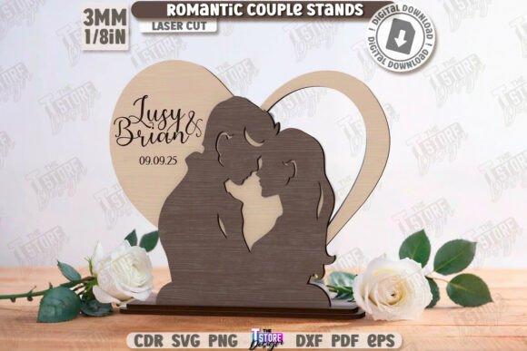 Juego de figuras de parejas románticas - Imagen 4