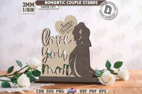 Juego de figuras de parejas románticas - Imagen 6