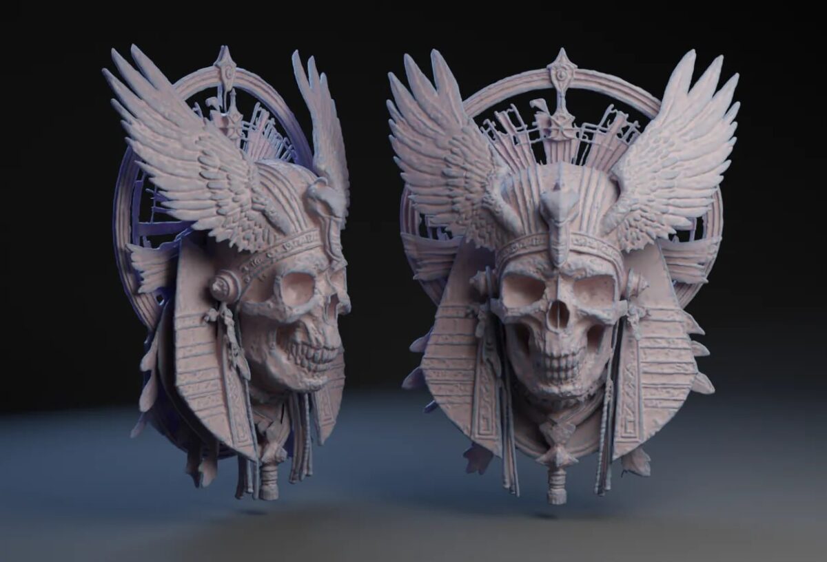 Calavera egipcia