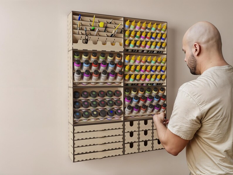 Cajas Organizadoras Modulares de Pared - Imagen 6