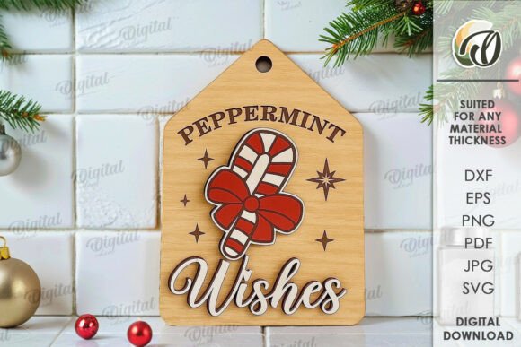 Paquete de mini tablas de cortar navideñas - Imagen 10
