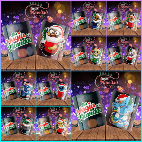 Tazas navideñas