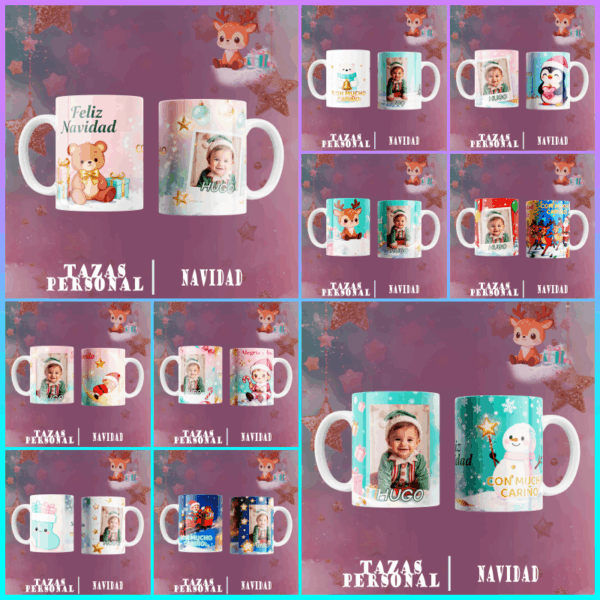 Tazas navideñas