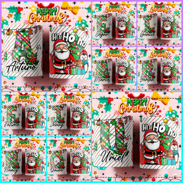 Tazas ABC navidad