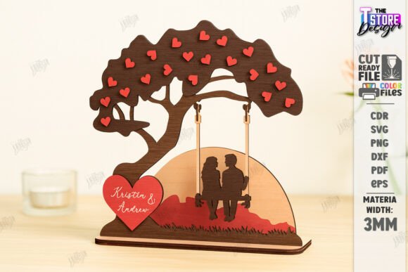 Paquete de parejas con árbol del amor - Imagen 7