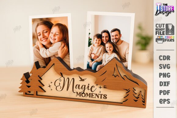 Paquete de soportes magnéticos para fotos - Imagen 3