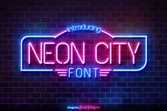 Fuente de la Ciudad de Neón