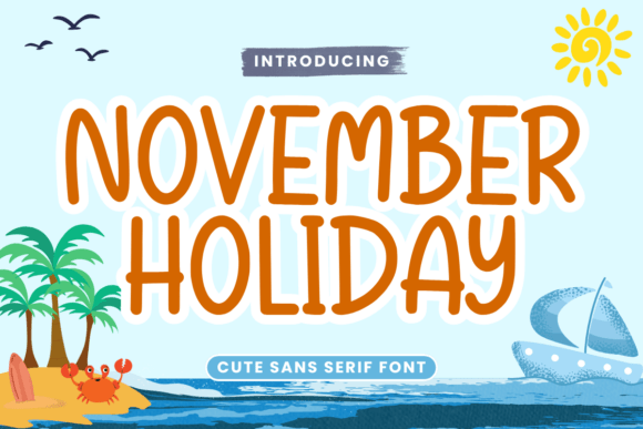 Fuente de vacaciones de noviembre