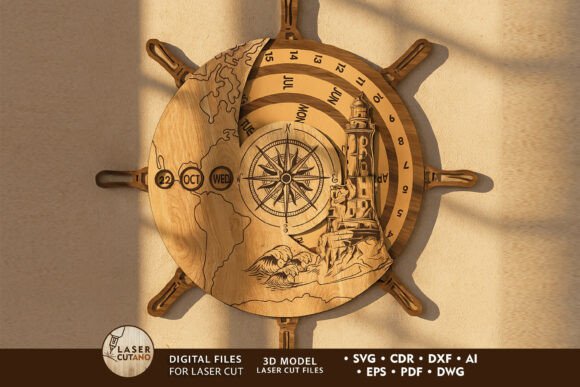 Calendario perpetuo – Timón de barco