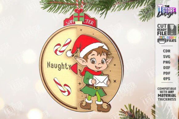 Paquete de adornos de Santa Meter - Imagen 6