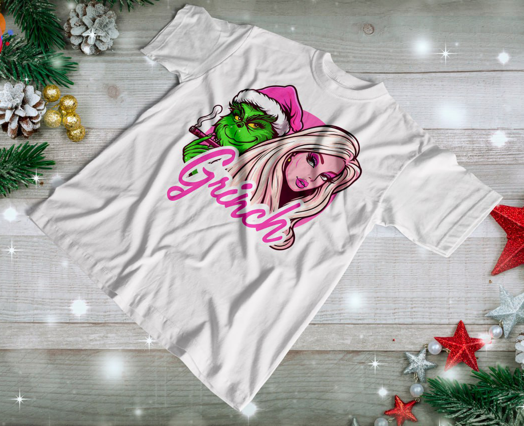 Camisetas grinch barbie - Imagen 13