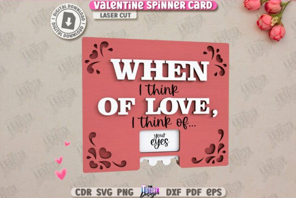 Paquete de tarjetas giratorias de San Valentín - Imagen 4