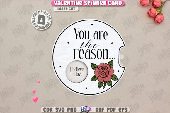 Paquete de tarjetas giratorias de San Valentín - Imagen 5