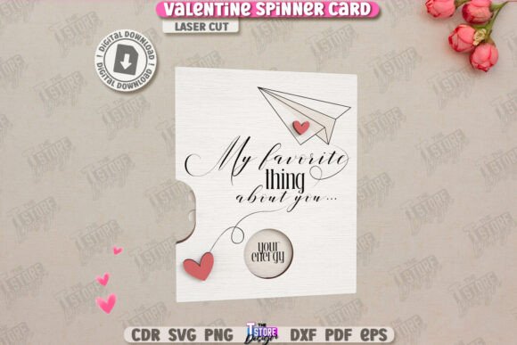 Paquete de tarjetas giratorias de San Valentín - Imagen 6