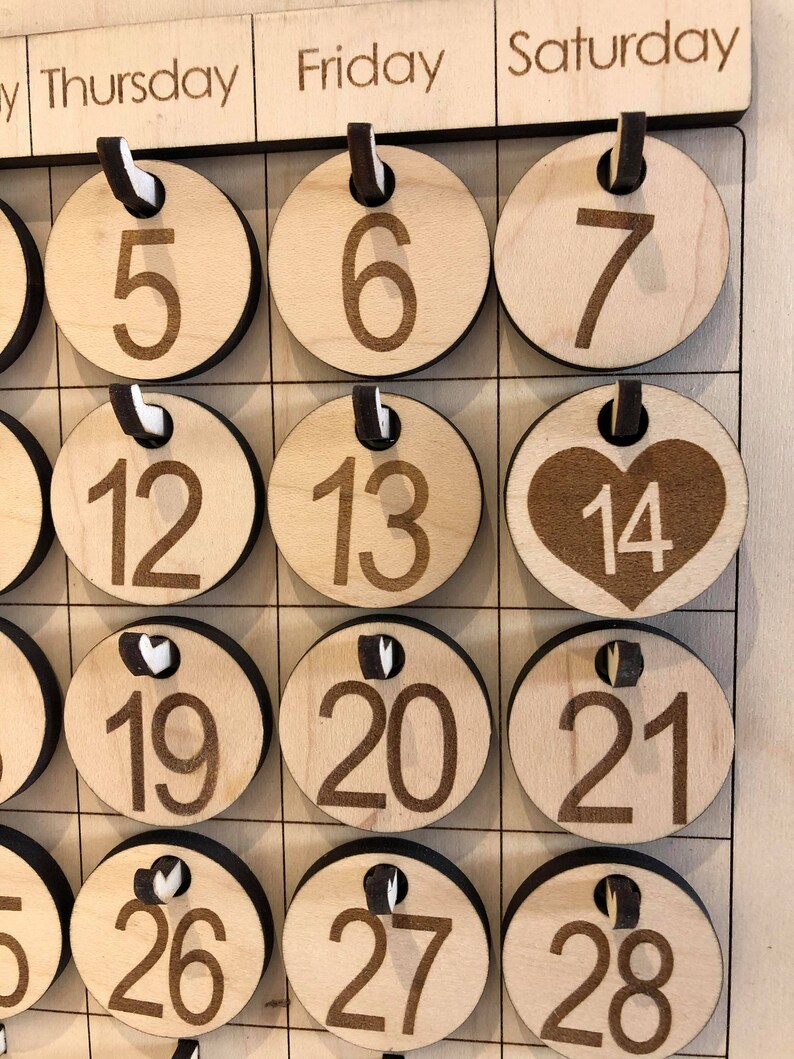 Calendario perpetuo, diario, semanal y mensual - Imagen 3