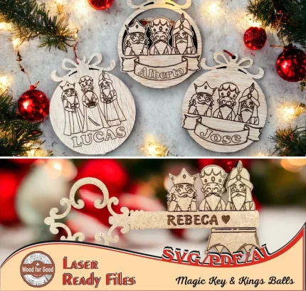 Llave Mágica y Bolas de Reyes