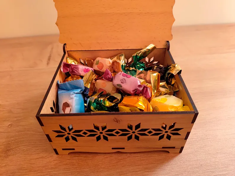 Cajas de dulces navideñas de los reyes magos - Imagen 2