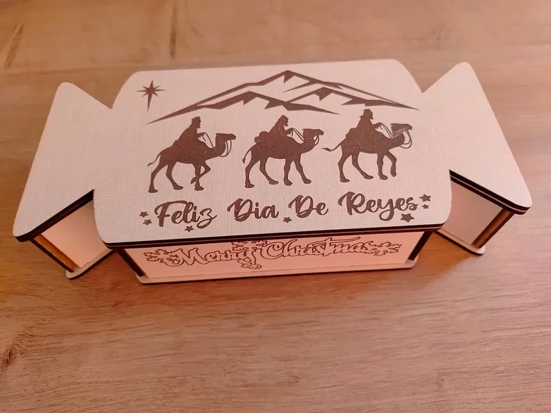 Cajas de dulces navideñas de los reyes magos - Imagen 8