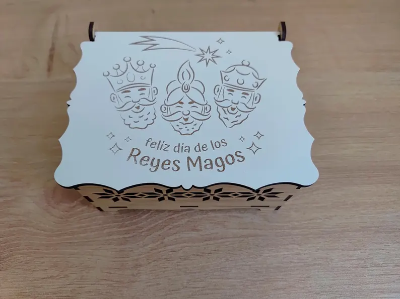 Cajas de dulces navideñas de los reyes magos - Imagen 6