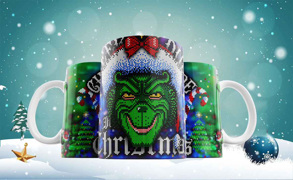 Tazas patrón Ugly - Imagen 2