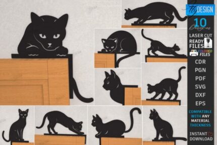 Paquete de esquinas para puerta de gato