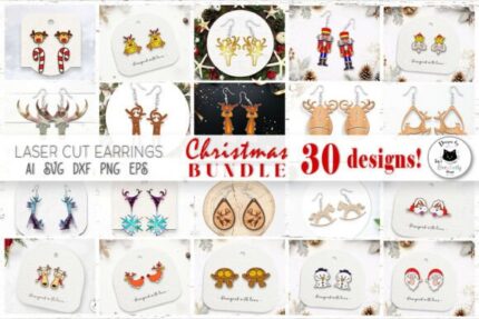 Pendientes navideños