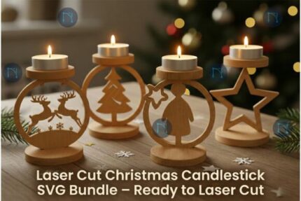 Candelabro navideño