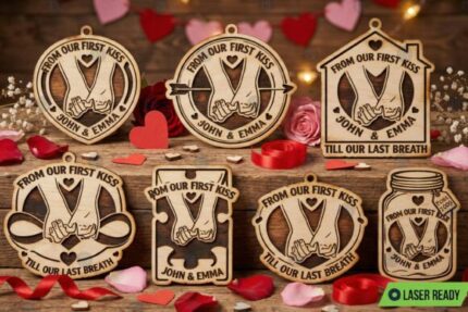 Paquete de llaveros de San Valentín