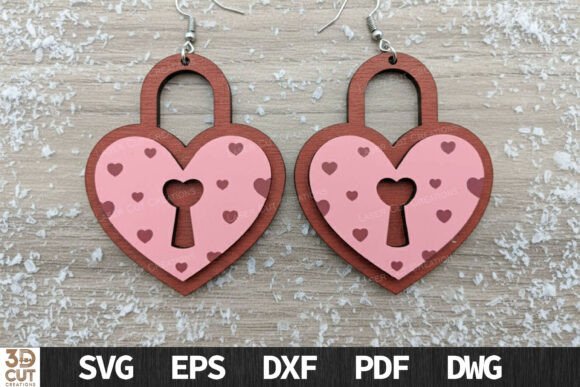 Paquete de pendientes de corazón de San Valentín - Imagen 7