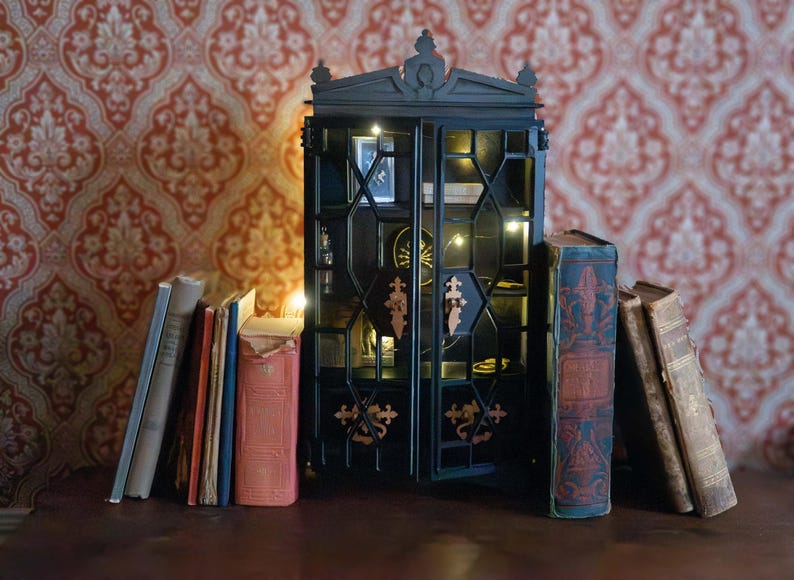 Vitrina muebles en miniatura - Imagen 2