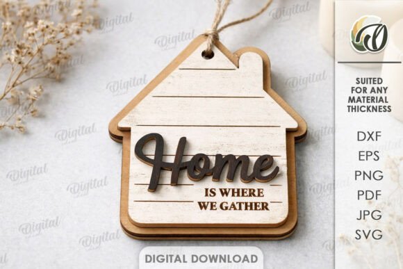 Paquete de etiquetas de regalo Home - Imagen 2