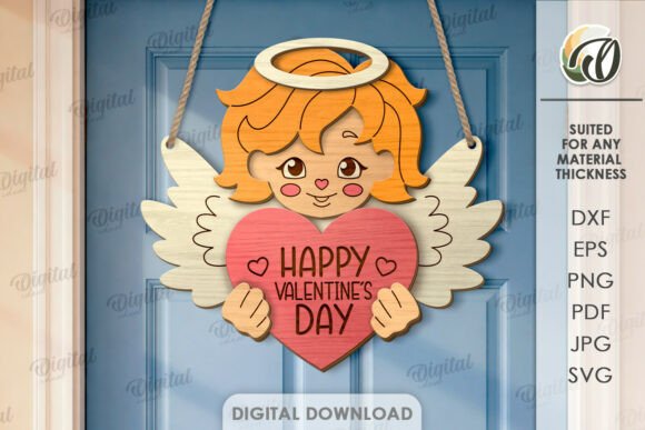 Paquete de colgadores de puerta para San Valentín - Imagen 10