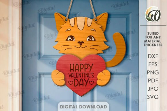 Paquete de colgadores de puerta para San Valentín - Imagen 11